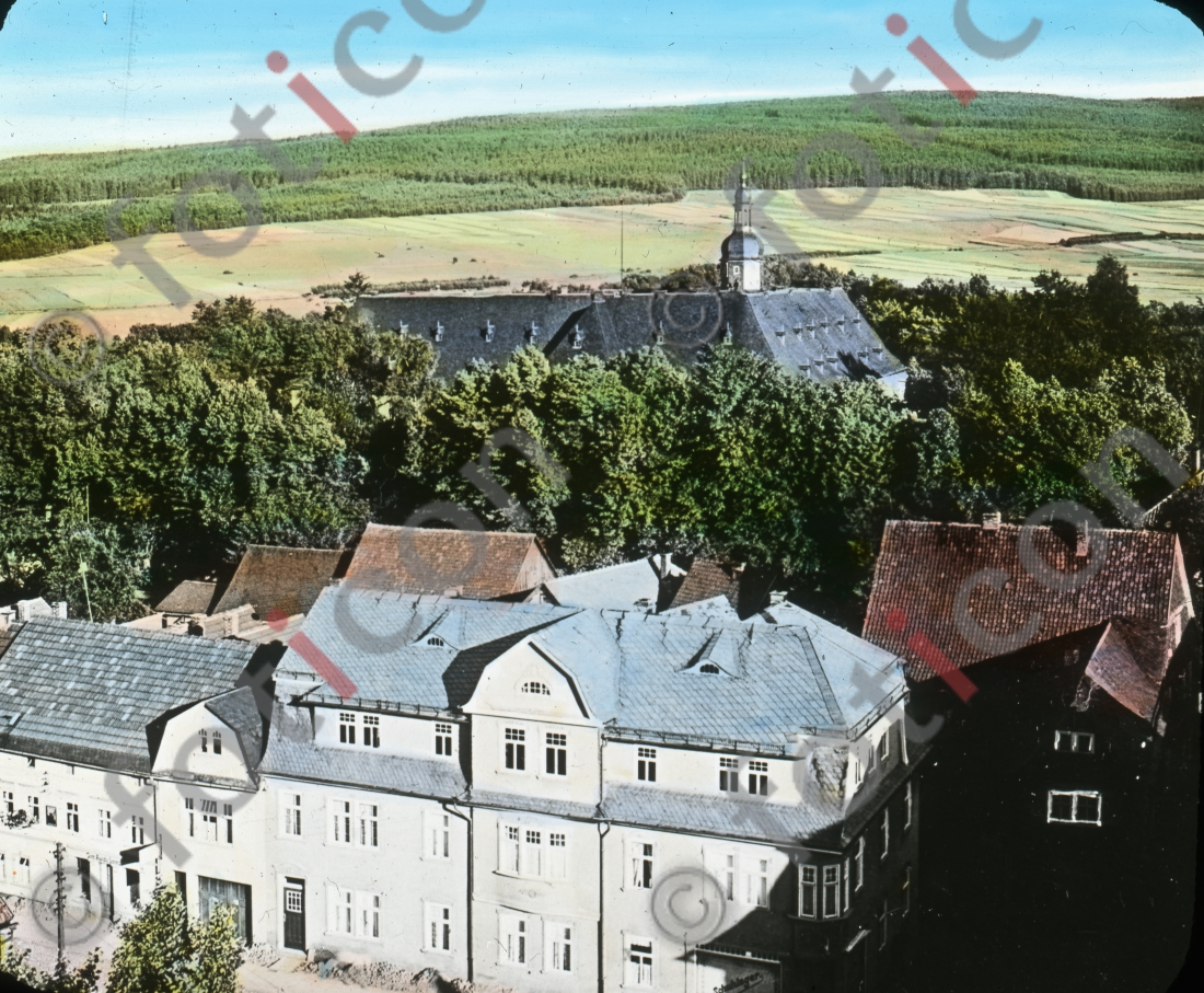 Blick auf Gehren I View of Gehren - Foto foticon-simon-169-022.jpg | foticon.de - Bilddatenbank für Motive aus Geschichte und Kultur